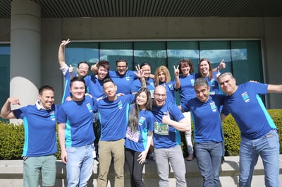 PerfectMind team at the 2017 Vancouver Sun Run