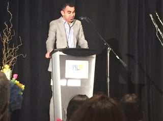 Vahid Speaking at PROntario 2016 Awards Ceremony