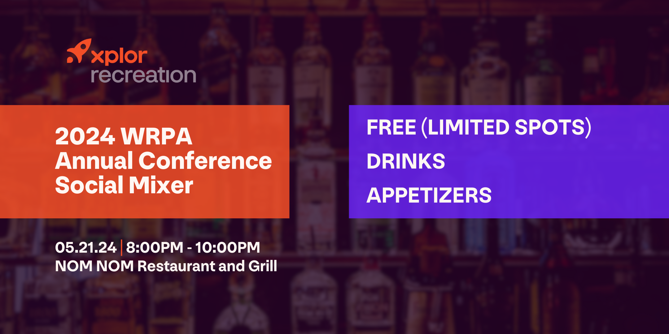 nextRec 2024 WRPA Social Event Graphic